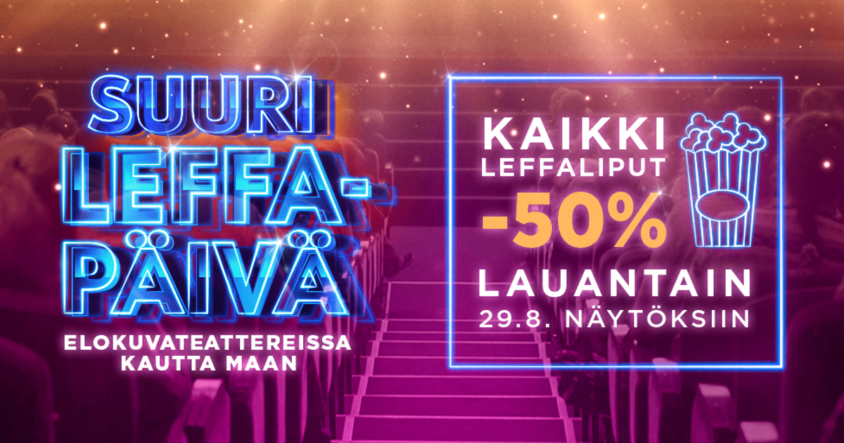 Suuri leffap�iv� 2026 | Finnkino
