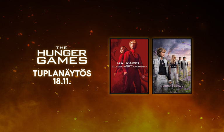 The Hunger Games: Tuplanäytös 18.11.